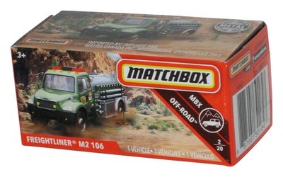 Matchbox Power Grabs Box MBX Off-Road (2018) Green Freightliner M2 106 Truck 2/2