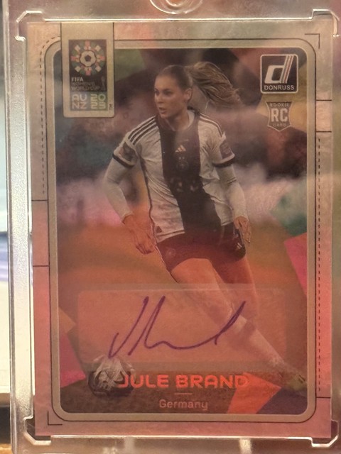 2023 Panini Donruss FIFA Women's World Cup - Jule Brand #212 Silver...