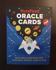 New BuzzFeed ORACLE CARDS Deck & Guide • 100 Cards • Illustrated Guide • 3"x2.5"