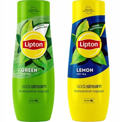 Lipton Lemon+Green SodaStream Konzentrat 2er-Pack