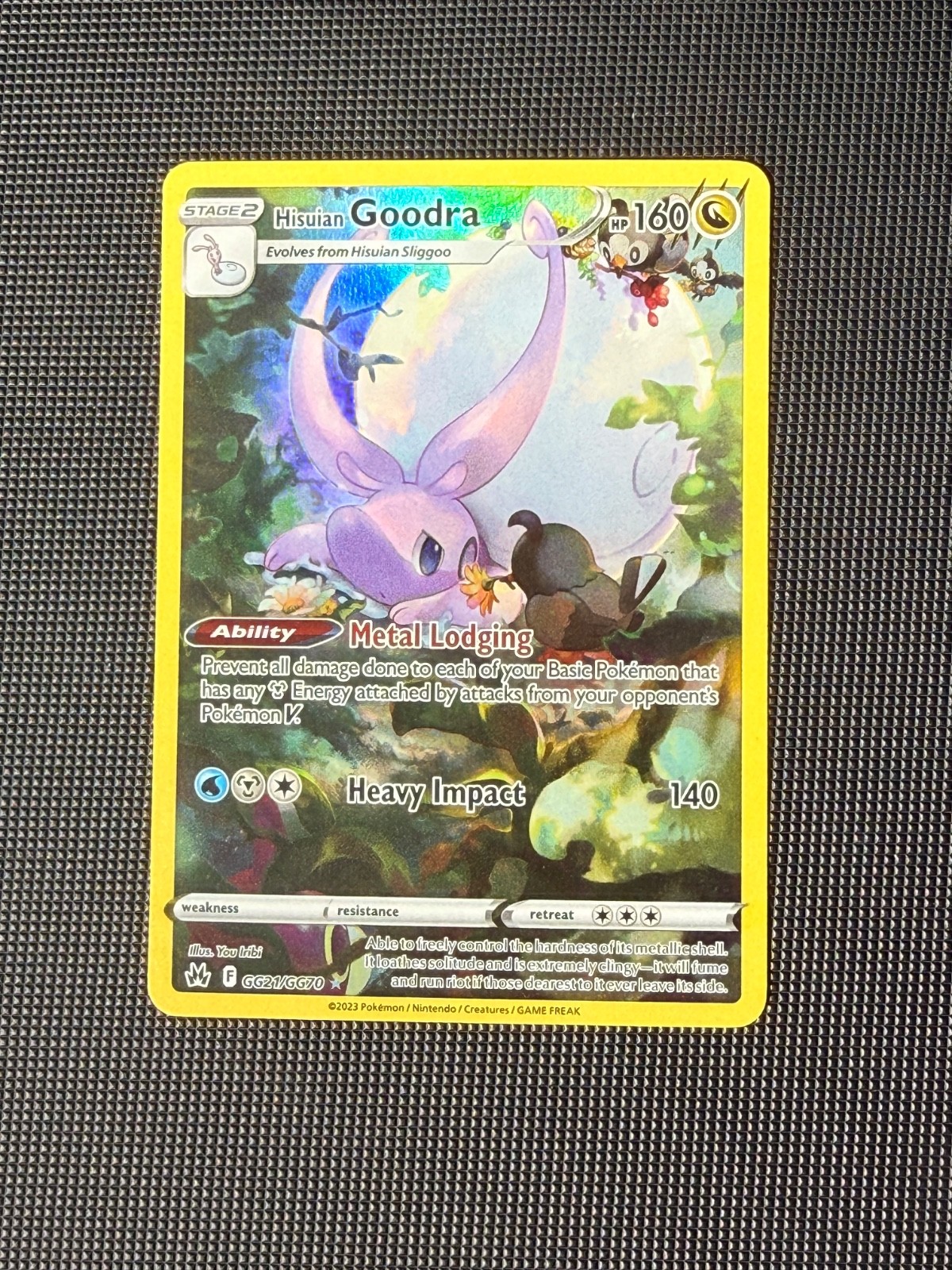Pokemon: Hisuian Goodra - Crown Zenith: Galarian Gallery (CRZ:GG) Ultra Rare