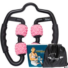 Foam Roller Deep Tissue Massager  Myofascial 1 Count Pack of 1 , Pink