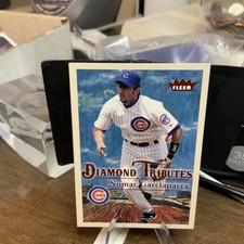 2005 Fleer Tradition Diamond Tributes - Nomar Garciaparra #24 Chicago Cubs