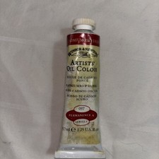 Windsor And Newton Cadmium Red Deep Artist Oil Color, 097 Series 4, 37 ml