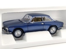 1/18 Alfa Romeo 2000 GTV 1973 Blue Metallic Norev 187915 Diecast Scale Model New