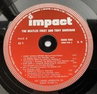 THE BEATLES "FIRST LP WITH TONY SHERIDAN" FRENCH IMPORT STUNNING NR MINT COPY