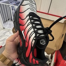 Nike Air Max Plus TN Red Black White Men's Sneakers