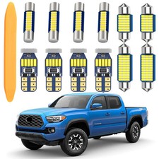 Weimeltoy Led Interior Light Kit Package For Toyota Tacoma 2005-2021 Weimeltoy Led Interior Light Kit Package For Toyota Tacoma 2005-2021