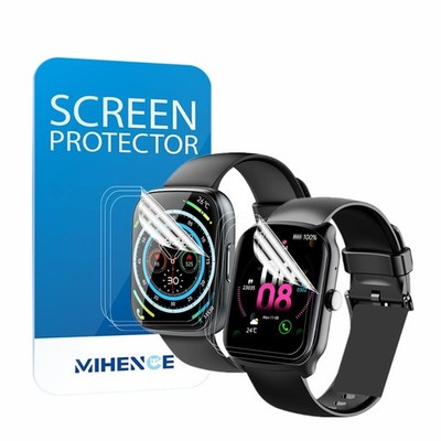 Mihence Screen Protector Compatible for T80 Smart Watch 1.95'' , transparent 