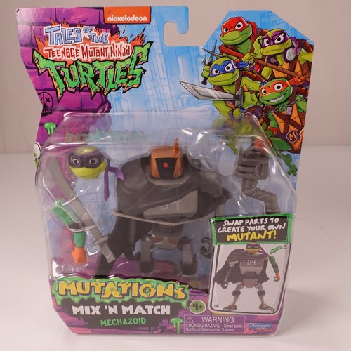 Playmates Mechazoid Tortues Ninja Mutations Mix' N Match Action Figurine - Photo 1 sur 5