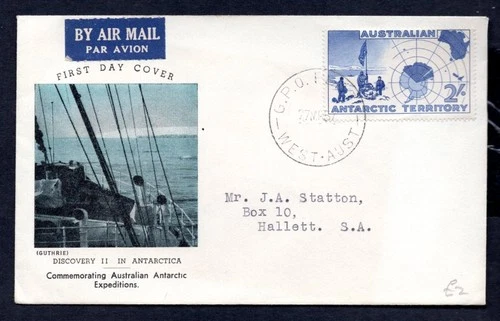 Australian Antarctic Territory - 1957 2s Definitive First Day Cover