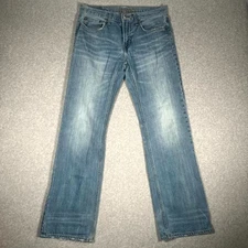 American Eagle Outfitters Original Bootcut Jeans Mens 31x34 (Fits 32x33) Blue