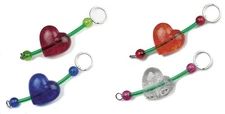 Koziol HEARTBEAT Key Ring - Think Valentine's Day Gift or Just to Say I Love you
