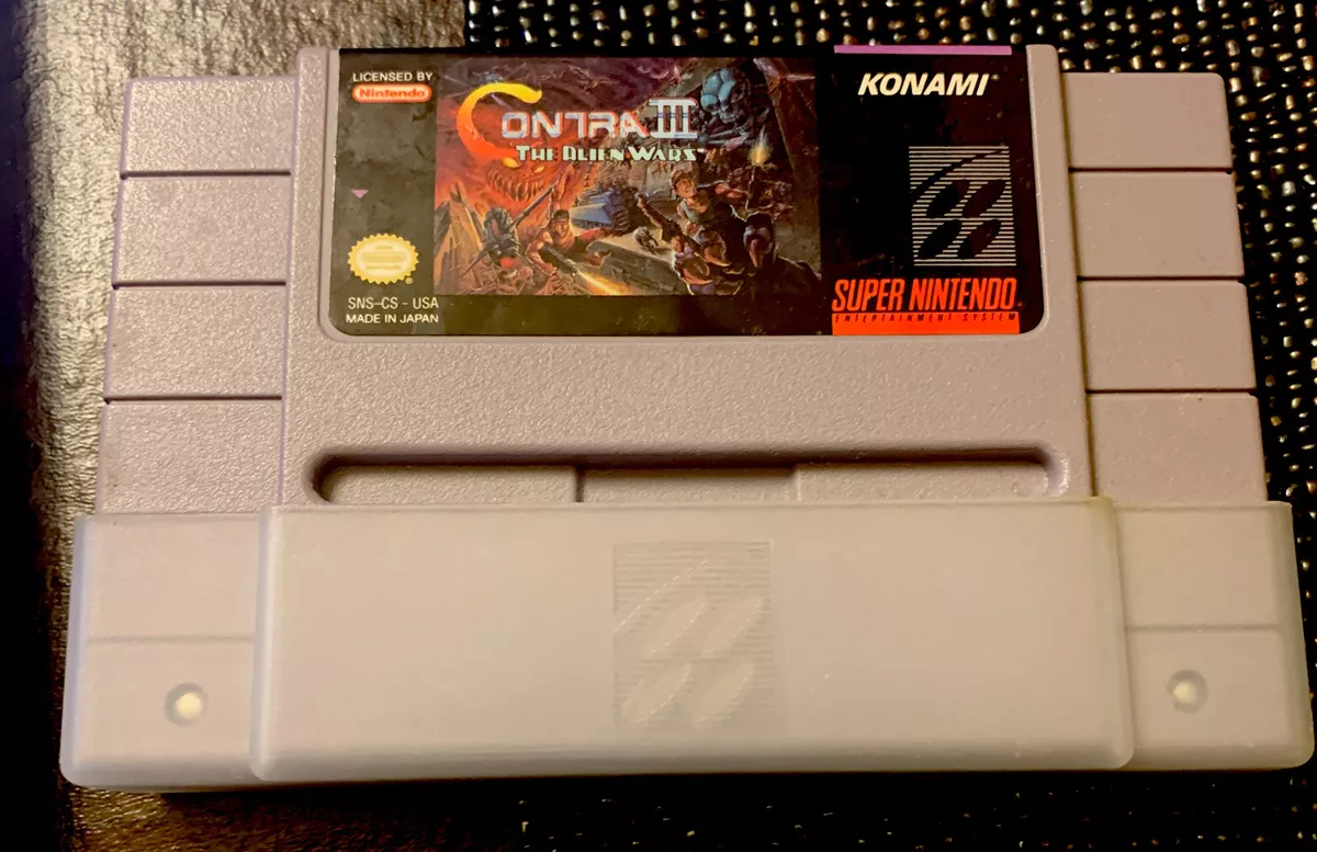 CONTRA 3 - The Alien Wars - Game Por Minuto 