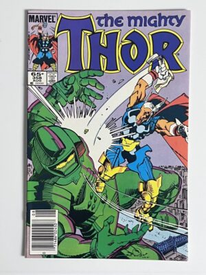Thor #358 (1985) Death of Megatak in 9.4 Near Mint  -$5.99 Unlimited Shipping