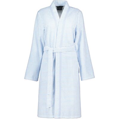 Cawö Bademäntel Damen Kimono Struktur 1214 mittelblau - 11 Damen Blau NEU & OVP