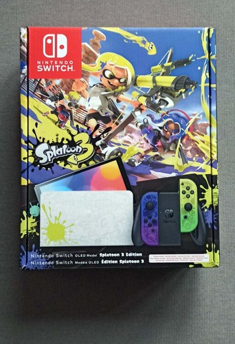 nintendo switch oled splatoon3