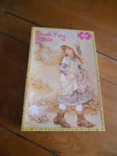 vintage puzzle SARAH KAY avec son chat  complet avec boite réf: 97780