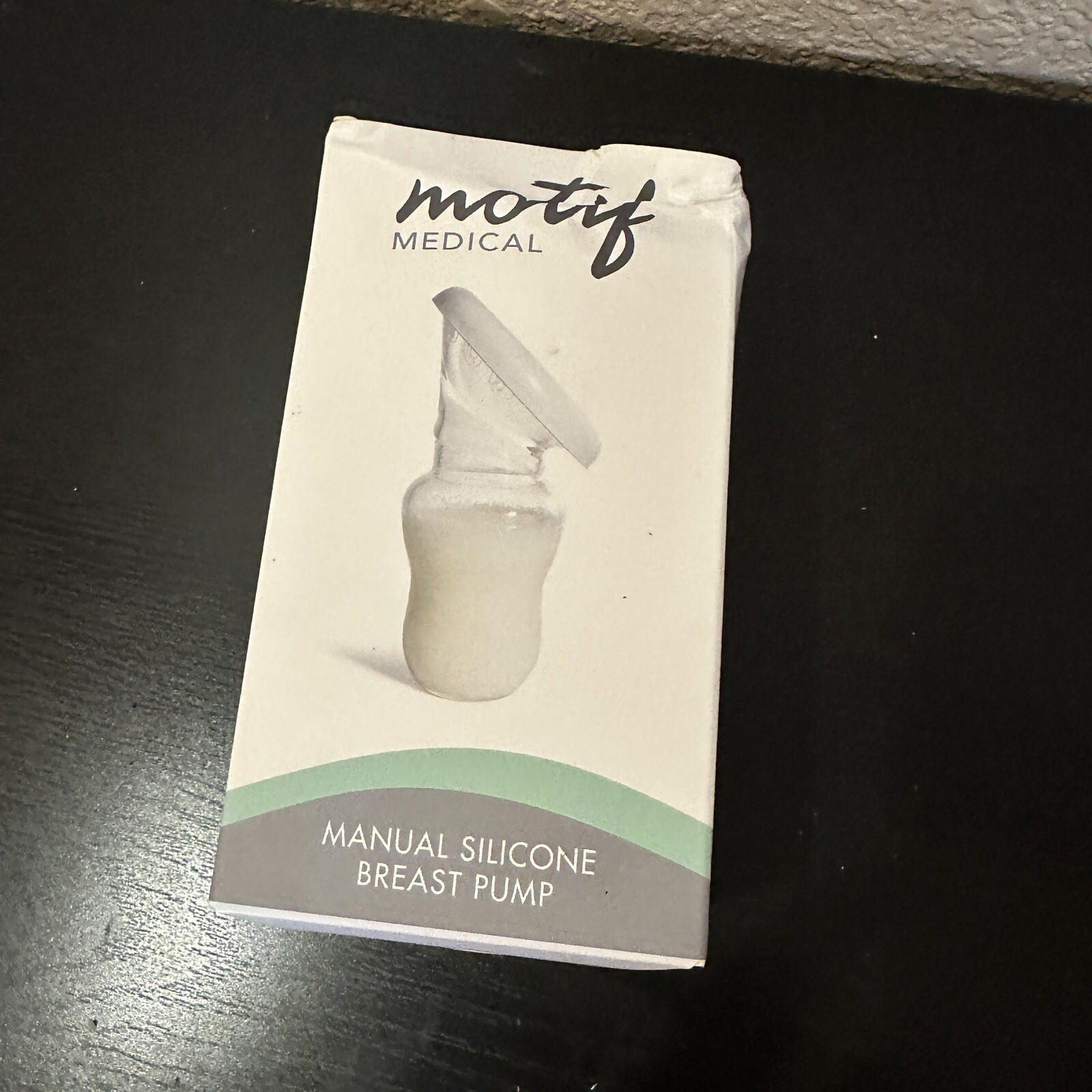 Motif Medical Manual Silicone Breast Pump New Sealed Damaged