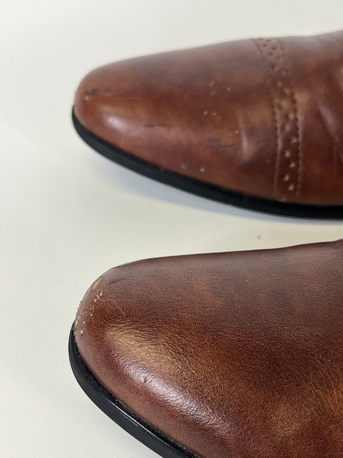 SAOLA Scarpe eleganti Guess da uomo 10 marroni stringate casual finta pelle Oxford