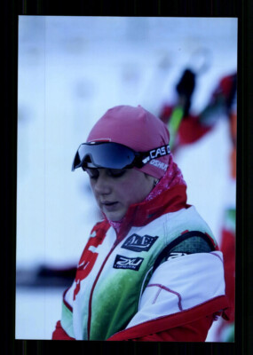 Iryna Kryuko Belarussische Biathletin Olympiasiegerin 2018 Original + A 242684