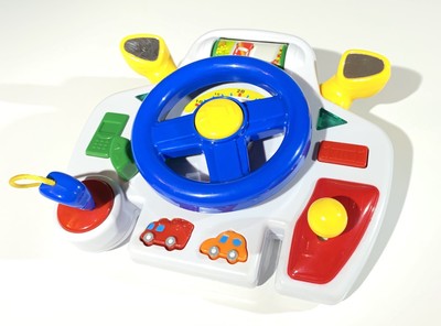 toy car dashboard steering wheel