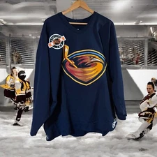 Atlanta Thrashers CCM #13 Signed (Vyacheslav Kozlov) Practice Jersey Size 56