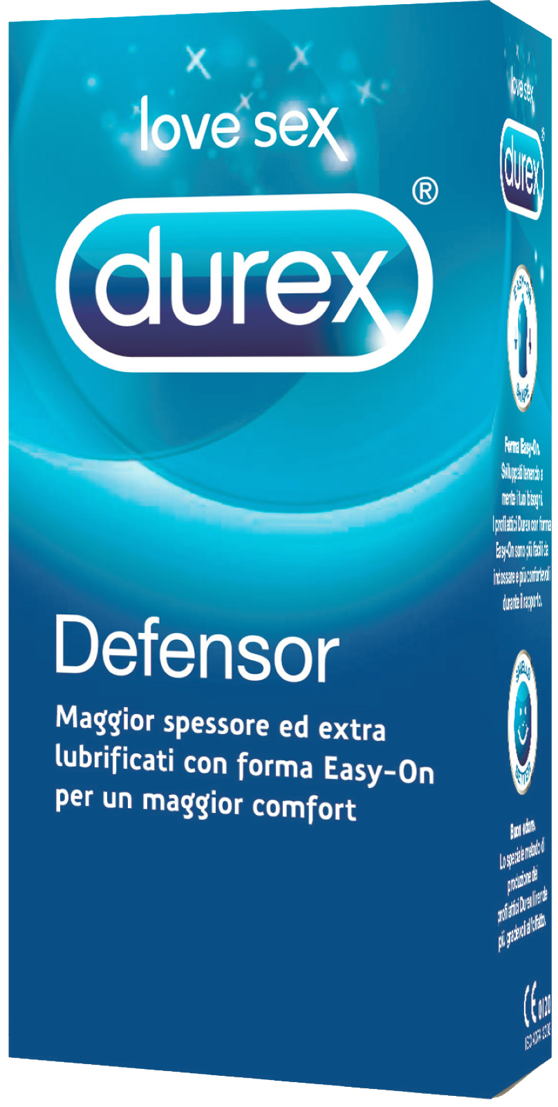 81 PRESERVATIVI DUREX DEFENSOR Extra Safe Extra Resistenti Marchio CE