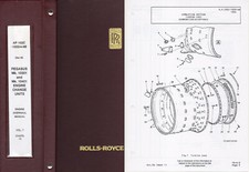Pegasus Rolls Royce Engine Overhaul Service Manual Harrier Jump Jet 1980's 90's