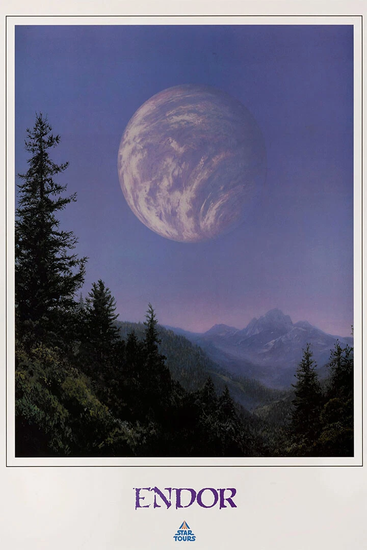 Star Tours Adventure Planets Movie Print Wall Art Home Decor - POSTER 20x30  | eBay