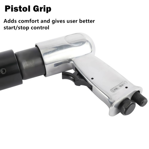 Pneumatic Air Needle Derusting Gun Pistol Grip Slag Rust Deburring Removal Tool - Picture 5 of 7