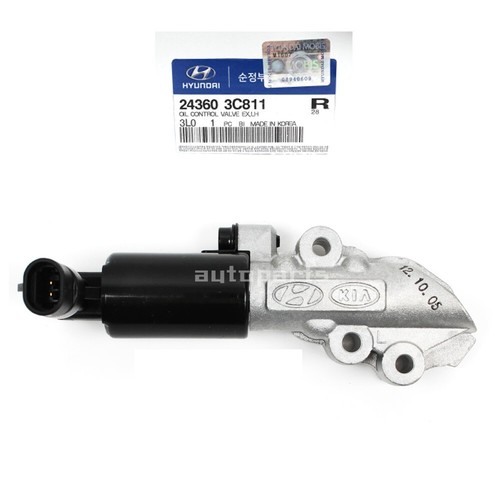 Genuine Oil Control Valve Exhaust Left Right 2EA For Genesis Sonata Veracruz - Picture 3 of 11