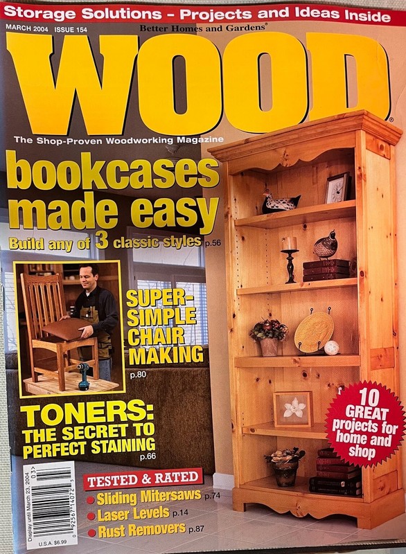Vintage Wood Magazine :  March 2004   Issue # 154