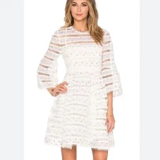 NWOT Zimmermann mischief embroidery dress size 1