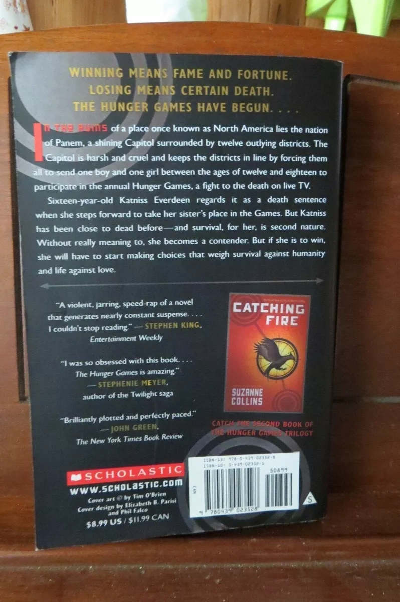 The Hunger Games by Suzanne Collins - ISBN: 9781407153339 (Scholastic)