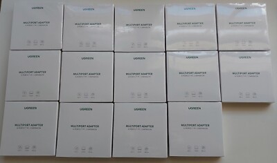 UGREEN 4 in 1 USB Hub auf Ethernet Adapter 3 Ports USB 3.0 / BRANDNEU / verpackt