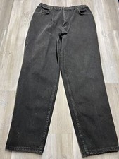 Vintage Zena High Rise Mom Jeans Faded Black Women's 16 MADE IN USA