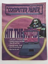 Vintage Magazine Computer Paper Computer Info Resource June 1997