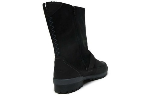 Merrell Women's Boots Emery Buckle Boot Black Leather Mid Calf Boots 8.5 New - Picture 3 of 5