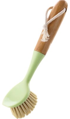 greenway Bamboo Kitchen Wash Brush for Cleaning Pots Pans Bowl Handle Brush Eco