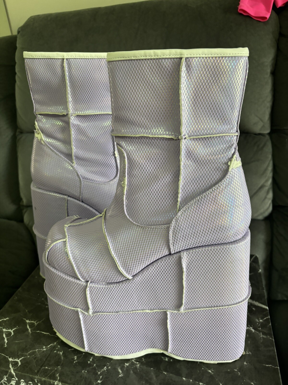 Demonia STACK 201 STACK 201 Size 9 Platform Ankle… - image 9