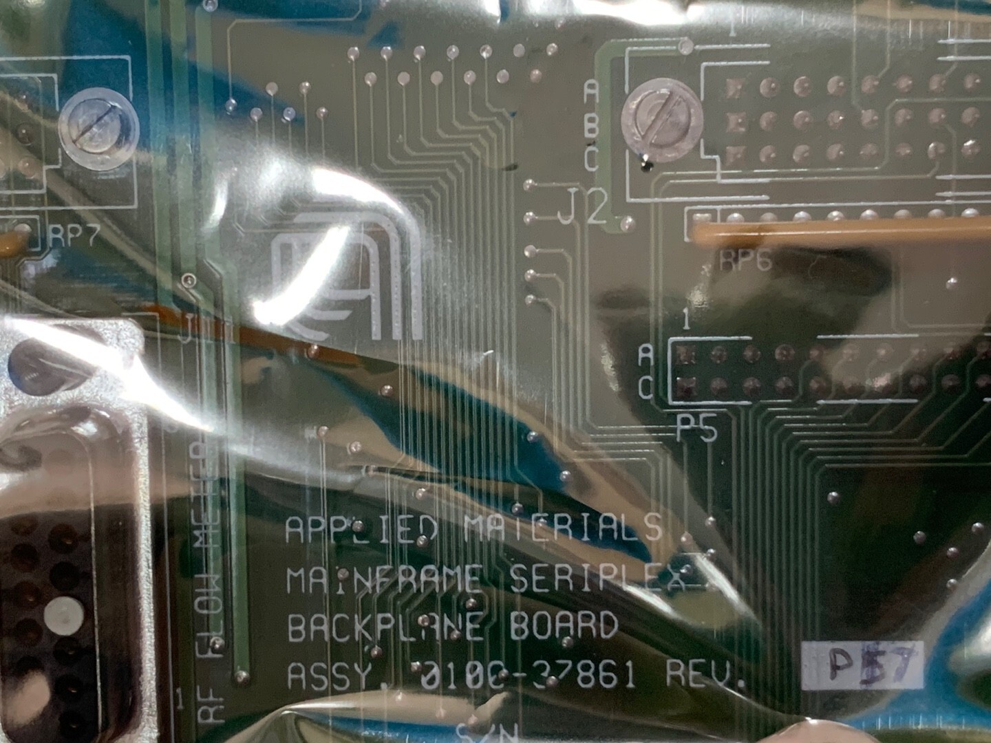 AMAT 0100-37861 MAINFRAME SERIPLEX BACKPLANE BOARD