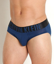 Calvin Klein Men's Intense Power Stretch 3 Pack Hip Brief Slip X-Large