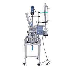 2-5L Lab Stainless Steels Jacket Reactor Chemical Stirred Reaction Kettle Vessel