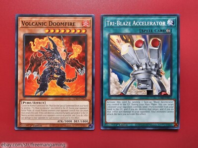 Yugioh Volcanic Deck 40 Cards Emperor Trooper Complete Budget Tournament  Ready | eBay