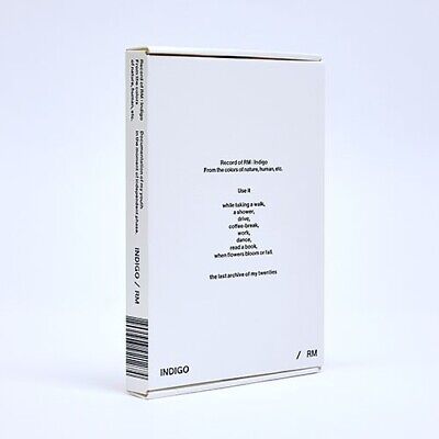 Kopen RM BTS Album [Indigo] Book Edition CD+Book+P.Card+2ea Post+Fabric+Instant+Poster