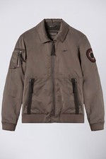 Giubbino bomber AERONAUTICA MILITARE uomo 242AB2190CT3376 57568 marrone