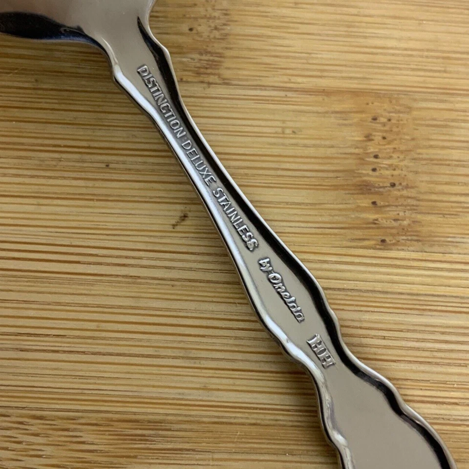 Oneida Distinction Deluxe Valerie Teaspoon Stainless Steel Flatware Discontinued - Image 4 of 4