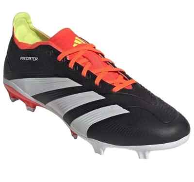 Adidas Predator Elite League L FG Soccer Cleats Black Orange IG7762 Mens 13 Adidas Predator League FG Black Orange Men main image 3