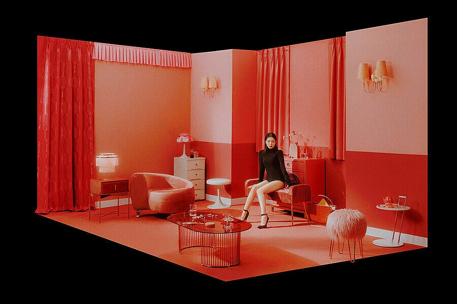 RED VELVET IRENE & SEULGI [MONSTER] Album RANDOM CD+Photo Book+Card+F.Poster+etc - Image 3 of 4